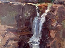 Head of Carrington Falls 2013 30x38cm