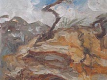 South Coast Headland 2001 17x11.5cm