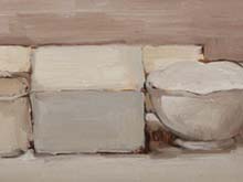 Still Life After Morandi IV 2009 16x30