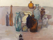 Bottles 3  2013 51 x 60 cm
