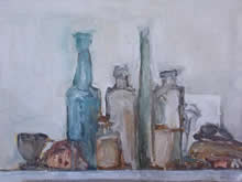 Shelf II   2011    oil on board